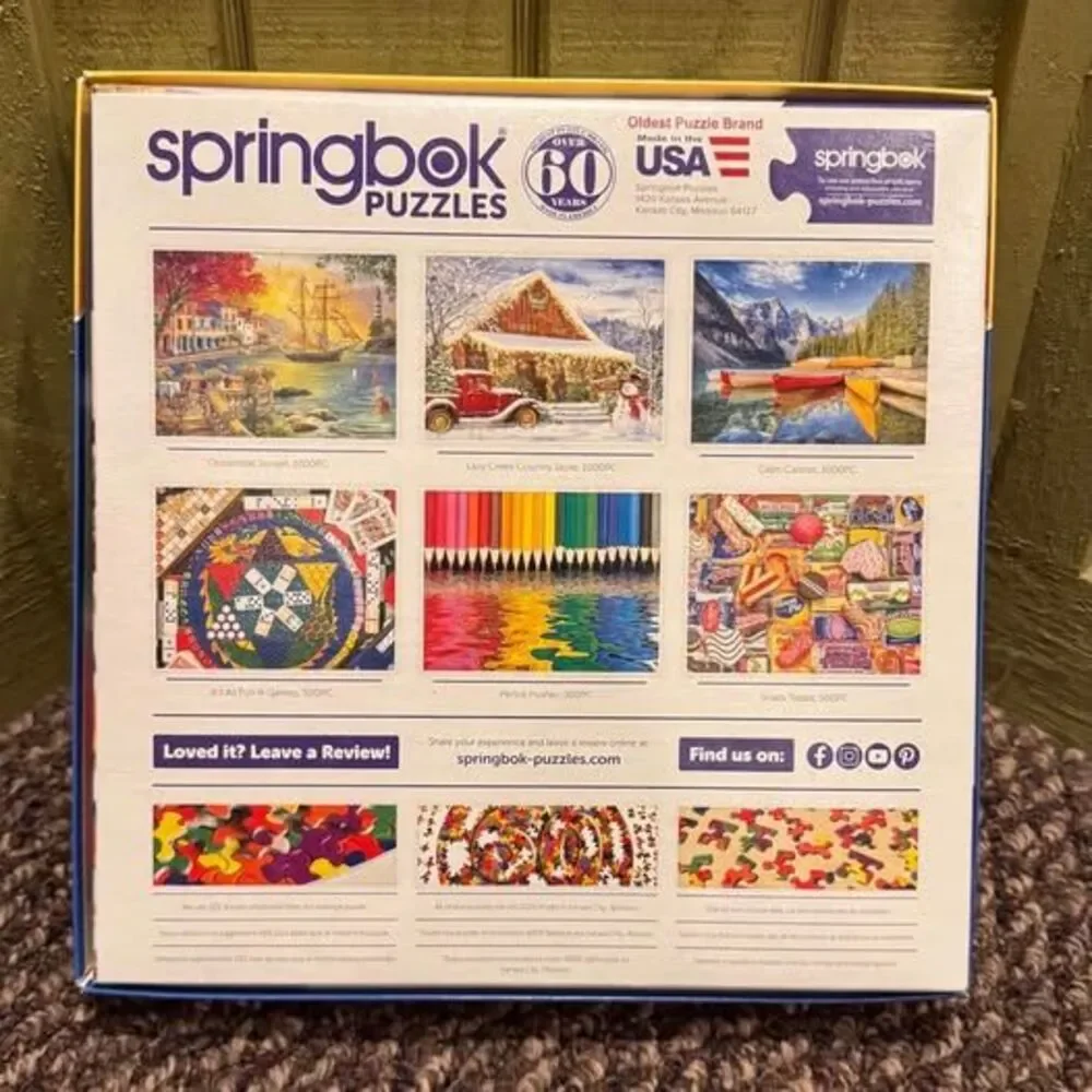 Springbok 1000 Piece Classic TV Shows Jigsaw Puzzle